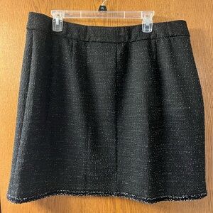 Lane Bryant Black A-Line Mini Skirt for Work